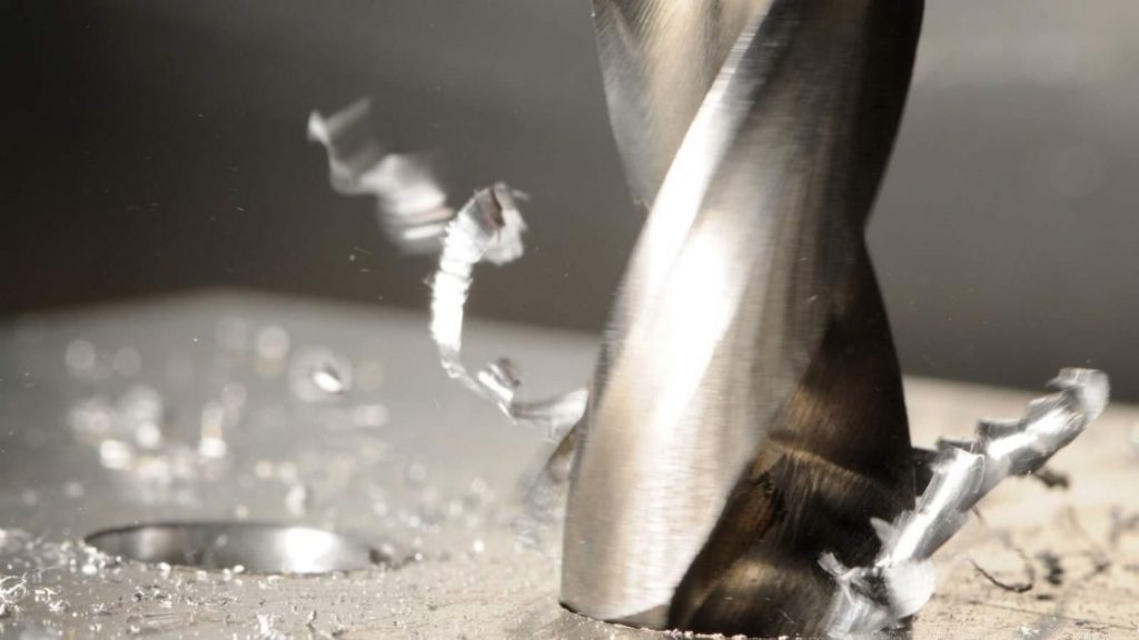Professionele metaalboor voor het maken van precieze gaten in verschillende metalen zoals aluminium, messing en koper